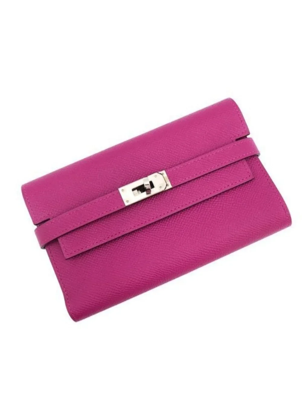 Hermes Kelly Wallet Purple - Picture 1 of 9